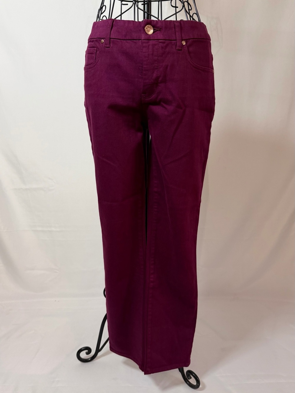 Chico's Slimming Jeans in Deep Plum